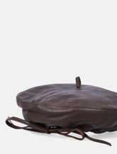 The Garment Soho leather beret - | Spazio Pritelli