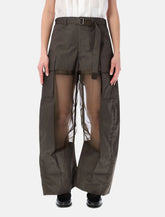 Sacai sheer cargo pants - | Spazio Pritelli