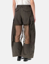 Sacai sheer cargo pants - | Spazio Pritelli