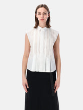 Sacai sleeveless shirt - | Spazio Pritelli