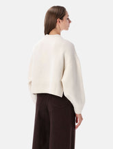 Sessùn Spero Wool cropped sweater - | Spazio Pritelli