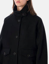 Sessùn Lee Wooly black wool jacket - | Spazio Pritelli