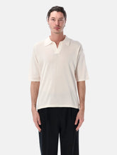 Roberto Collina cotton crêpe polo - ROBERTO COLLINA