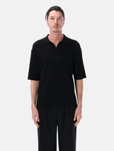 Roberto Collina cotton crêpe polo - | Spazio Pritelli