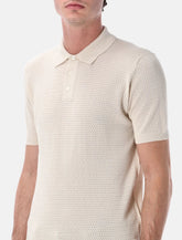 Roberto Collina mesh cotton polo - | Spazio Pritelli