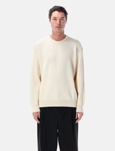 Roberto Collina irregular texture crewneck sweater - | Spazio Pritelli