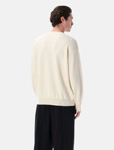 Roberto Collina irregular texture crewneck sweater - | Spazio Pritelli