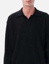 Roberto Collina irregular texture cotton polo - | Spazio Pritelli