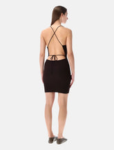 Sessùn Lameida fitted mini dress - | Spazio Pritelli