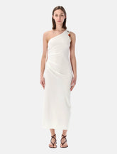 Sessùn Leite asymmetric jersey dress - | Spazio Pritelli