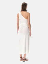 Sessùn Leite asymmetric jersey dress - | Spazio Pritelli