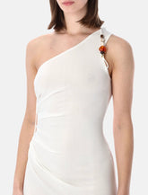 Sessùn Leite asymmetric jersey dress - | Spazio Pritelli