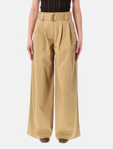 Sessùn Riva high-rise pleated trousers - | Spazio Pritelli