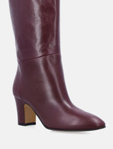 Alberta Ferretti leather knee boots - | Spazio Pritelli