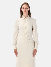 Alberta Ferretti draped bodysuit - | Spazio Pritelli