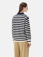 Ralph Lauren striped cashmere polo jumper - | Spazio Pritelli