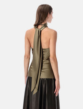 Ralph Lauren Chilton satin blouse - | Spazio Pritelli