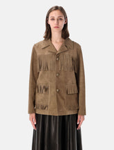 Ralph Lauren Perce suede fringe jacket - | Spazio Pritelli