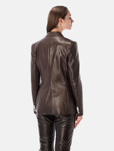 Leather blazer Ralph Lauren - | Spazio Pritelli