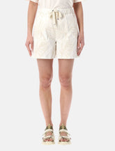 Moncler embroidered drawstring shorts - | Spazio Pritelli