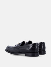 Prada brushed leather loafers - | Spazio Pritelli