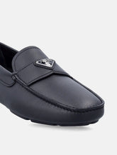Prada saffiano leather logo driver - | Spazio Pritelli