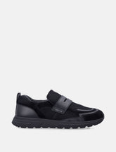 Prada Prax mesh and leather loafers - | Spazio Pritelli