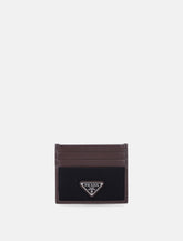Prada man's Speedrock leather card holder - | Spazio Pritelli