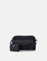 Prada Re-Nylon and leather shoulder bag - | Spazio Pritelli