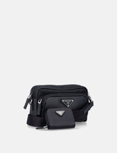 Prada Re-Nylon and leather shoulder bag - | Spazio Pritelli