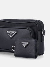 Prada Re-Nylon and leather shoulder bag - | Spazio Pritelli