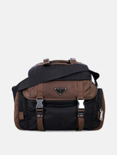 Prada Re-Nylon and leather shoulder bag - | Spazio Pritelli