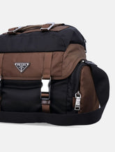Prada Re-Nylon and leather shoulder bag - | Spazio Pritelli