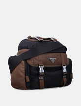 Prada Re-Nylon and leather shoulder bag - | Spazio Pritelli