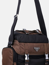 Prada Re-Nylon and leather shoulder bag - | Spazio Pritelli