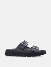 Prada Rubber Buckle Sandals - | Spazio Pritelli