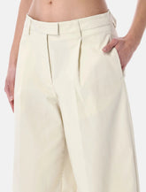 The Latest Deva cotton tailored pants - | Spazio Pritelli