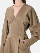 The Latest long V-neck jumpsuit - | Spazio Pritelli