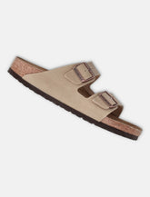 Birkenstock tabacco brown Arizona oiled leather sandals - | Spazio Pritelli