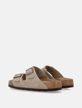 Birkenstock tabacco brown Arizona oiled leather sandals - | Spazio Pritelli