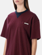 Prada striped oversized jersey t-shirt - | Spazio Pritelli
