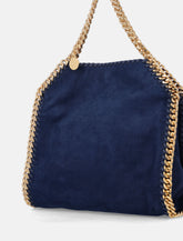Stella McCartney blue and gold Falabella mini tote - | Spazio Pritelli