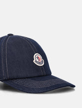 Moncler denim baseball Cap - | Spazio Pritelli