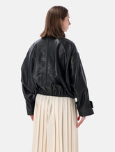 Róhe leather blouson jacket - | Spazio Pritelli