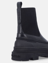 Moncler Vera Edge leather ankle boots - | Spazio Pritelli