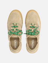 Moncler Vera Leisure suede woman's trainers - | Spazio Pritelli