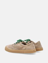 Moncler Vera Leisure suede woman's trainers - | Spazio Pritelli