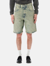 Sunflower Super Wide organic denim shorts - | Spazio Pritelli