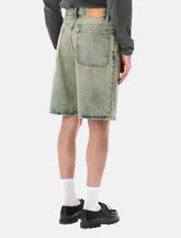 Sunflower Super Wide organic denim shorts - | Spazio Pritelli