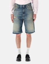Sunflower Super Wide Vintage denim shorts - | Spazio Pritelli